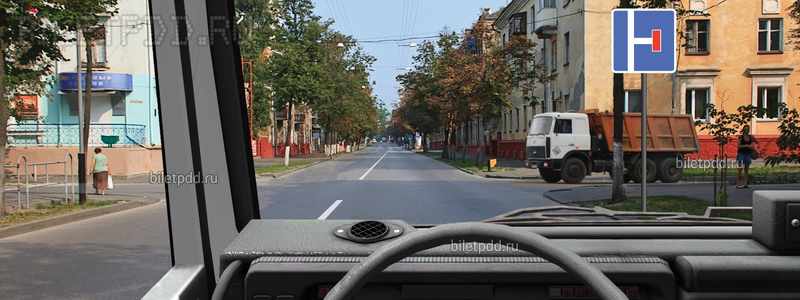 Можно ли Вам повернуть направо на этом перекрестке?