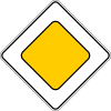 Знак 2.1 "Главная дорога"