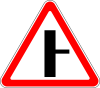 Знак 2.3.2 "Примыкание второстепенной дороги"