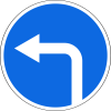 Знак 4.1.3 "Движение налево"