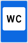 Знак 7.18 "Туалет"
