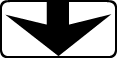 Знак 8.14 "Полоса движения"
